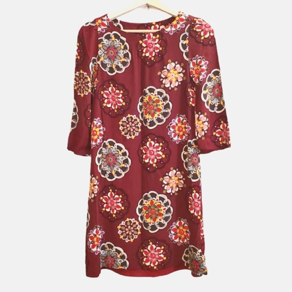Fossil XS Floral Mandala Pattern Dress - Picture 1 of 3
